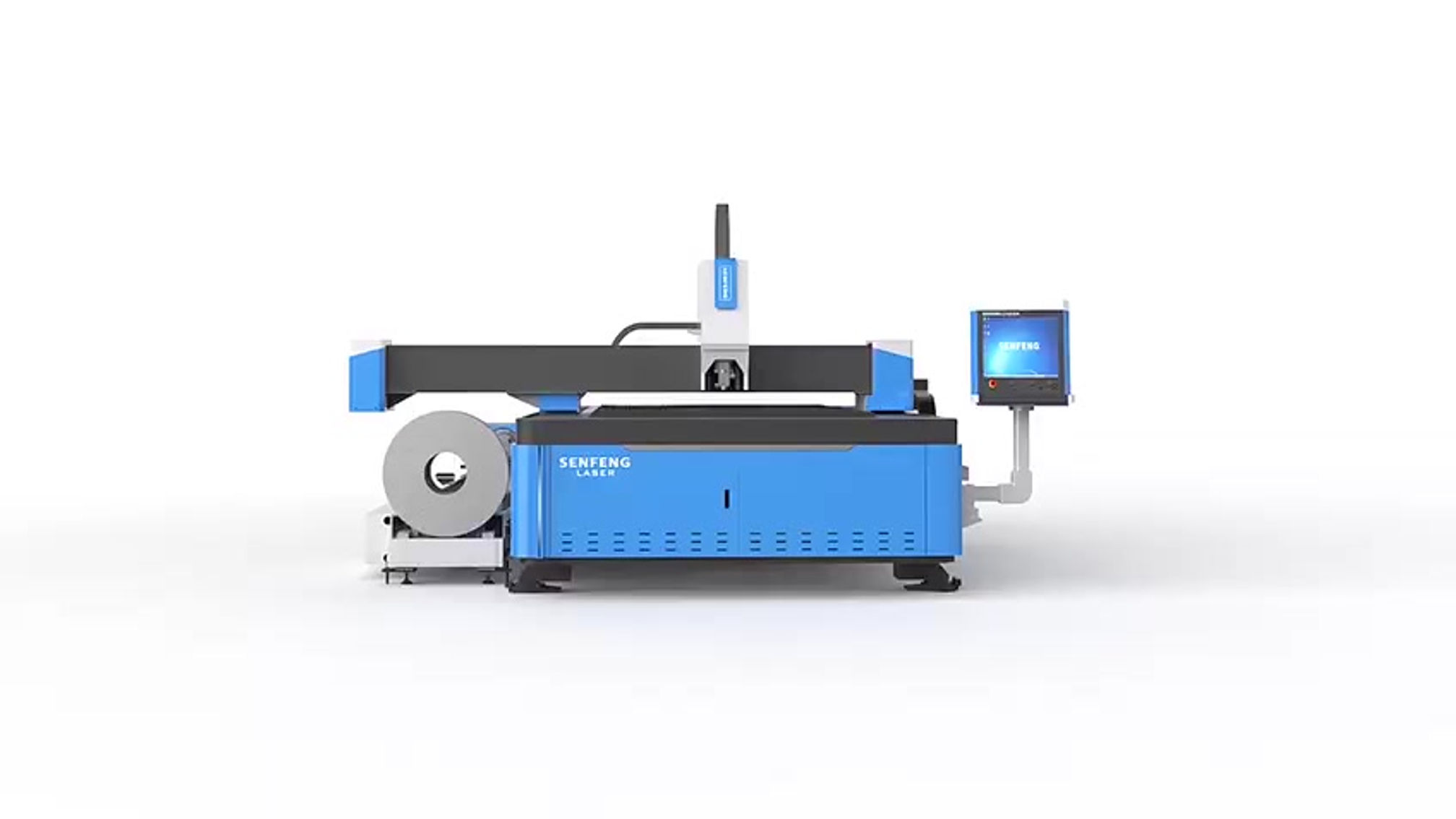 Laser cutting machine with Pipe cutting